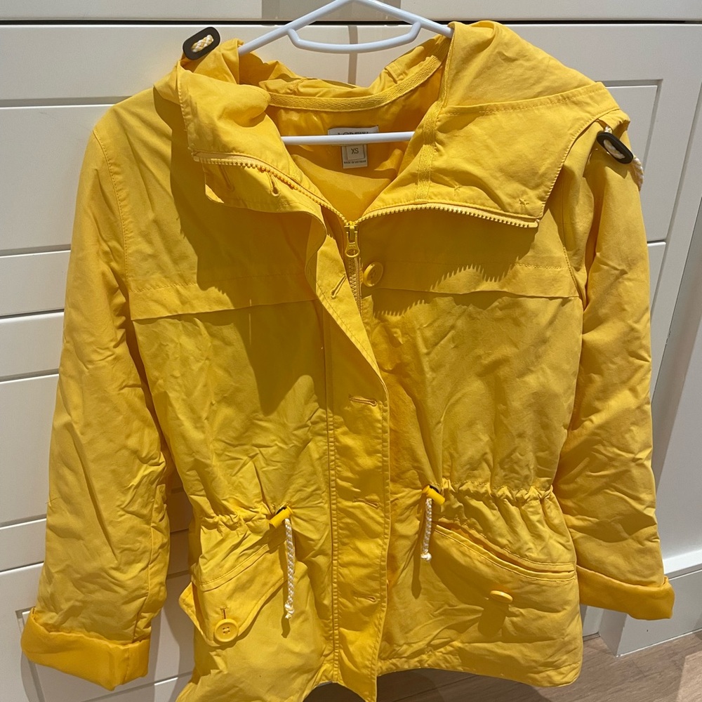 J CREW raincoat, great condition